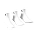 adidas  Cushioned Sportswear Ankle Socks 3 Pairs White  Zokni