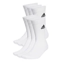 adidas  Cushioned Sportswear Crew Socks 6 Pairs White Zokni