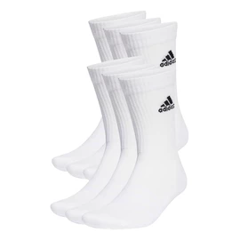 adidas Cushioned Sportswear Crew Socks 6 Pairs White Zokni