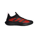 adidas  Defiant Generation Black/Red  Férfiteniszcipő