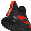 adidas  Defiant Generation Black/Red  Férfiteniszcipő