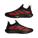 adidas  Defiant Generation Black/Red  Férfiteniszcipő