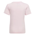 adidas  Essentials 3-Stripes Clear Pink Gyerekpóló