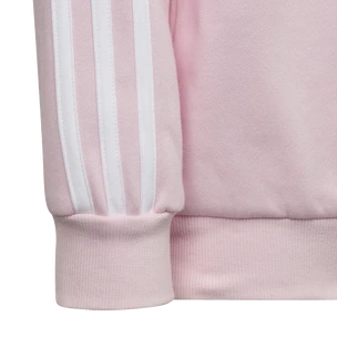 adidas  Essentials 3-Stripes Crew Neck Clear Pink Gyerek-melegítőfelső 128 cm