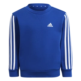 adidas Essentials 3-Stripes Crew Neck Royal Blue Gyerek-melegítőfelső