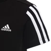 adidas  Essentials 3-Stripes T-Shirt Black Gyerekpóló