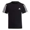 adidas  Essentials 3-Stripes T-Shirt Black  Gyerekpóló