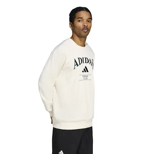 adidas  Heritage Graphic Crew Sweatshirt Chalk White / Aurora Ivy Férfi-melegítőfelső