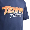 Adidas Kids Tennis Graphic Tee Navy gyerek póló