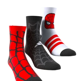 adidas Marvel Kids Spiderman Socks 3 Pack Gyerek zokni