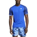 adidas  Melbourne Ergo Tennis HEAT.RDY Raglan T-Shirt Blue Férfipóló