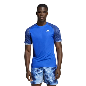 adidas  Melbourne Ergo Tennis HEAT.RDY Raglan T-Shirt Blue Férfipóló