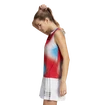 adidas  Melbourne Printed Match Tank White/Red/Blue Női ujjatlan póló