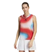 adidas  Melbourne Printed Match Tank White/Red/Blue Női ujjatlan póló