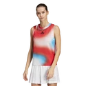 adidas  Melbourne Printed Match Tank White/Red/Blue Női ujjatlan póló