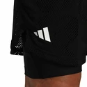 adidas  Melbourne Tennis Two-in-One 7-inch Shorts Black Férfirövidnadrág