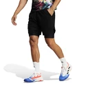 adidas  Melbourne Tennis Two-in-One 7-inch Shorts Black Férfirövidnadrág