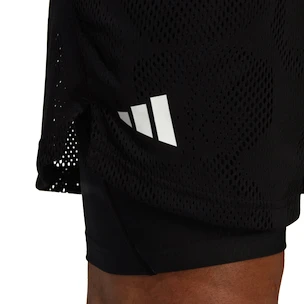 adidas  Melbourne Tennis Two-in-One 7-inch Shorts Black Férfirövidnadrág