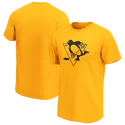 adidas  Mono Style NHL Pittsburgh Penguins Gold Marl Férfipóló