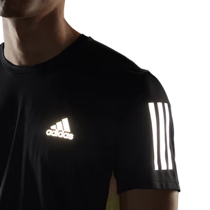 adidas Own The Run Colorblock Black Férfipóló