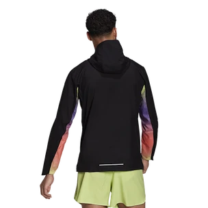 adidas Own The Run Colorblock Jacket Black Férfidzseki