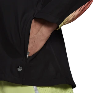 adidas Own The Run Colorblock Jacket Black Férfidzseki