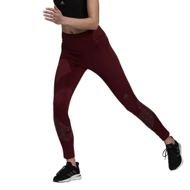 adidas Own The Run Radically Reflective 7/8 Tights Shadow Red Női leggings