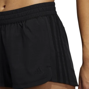 adidas  Pacer 3-Stripes Woven Heather Shorts Black Női rövidnadrág