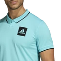 adidas  Paris Freelift Polo Aqua Férfipóló