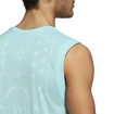 adidas  Paris Sleeveless Aqua Ujjatlan póló férfiaknak