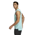 adidas  Paris Sleeveless Aqua Ujjatlan póló férfiaknak