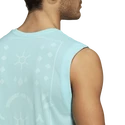 adidas  Paris Sleeveless Aqua Ujjatlan póló férfiaknak