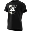 adidas  Performance Run Logo 1 Black Férfipóló