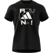 adidas  Performance Run Logo 1 Black Férfipóló