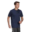 adidas  Primeblue Designed 2 Move Sport 3-Stripes Tee Crew Navy Férfipóló