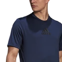 adidas  Primeblue Designed 2 Move Sport 3-Stripes Tee Crew Navy Férfipóló