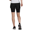 adidas  Run Fast 2in1 Shorts Black  Női rövidnadrág