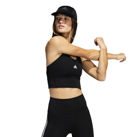 adidas  Running Medium-Support Pocket Black  Női melltartó