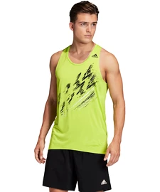 Adidas Speed Singlet férfi ujjatlan póló, zöld