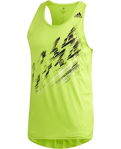 adidas  Speed Singlet green Ujjatlan póló férfiaknak