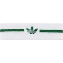 adidas  Tennis Headband White/Green   Hajpánt