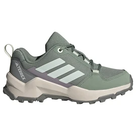 adidas Terrex AX4R Silver Green/ Linen Green/Preloved Fig Gyermek kültéri lábbelik