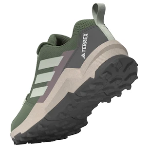 adidas Terrex AX4R Silver Green/ Linen Green/Preloved Fig  Gyermek kültéri lábbelik UK 1