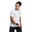 adidas  Thiem Graphic Tee White Férfipóló