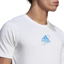 adidas  Thiem Graphic Tee White Férfipóló