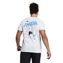 adidas  Thiem Graphic Tee White Férfipóló