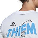 adidas  Thiem Graphic Tee White Férfipóló