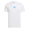 adidas  Thiem Graphic Tee White Férfipóló