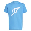 adidas  Thiem Logo Graphic Tee Blue Gyerekpóló