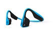 AfterShokz Trekz Titanium Bluetooth fejhallgató a fül előtt kék színben